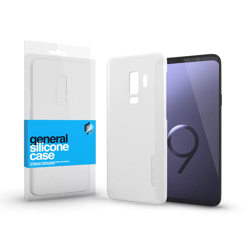 XPRO™ Szilikon tok átlátszó ultravékony 0.33 mm Samsung S9+ készülékhez XPRO Case szilikon tok