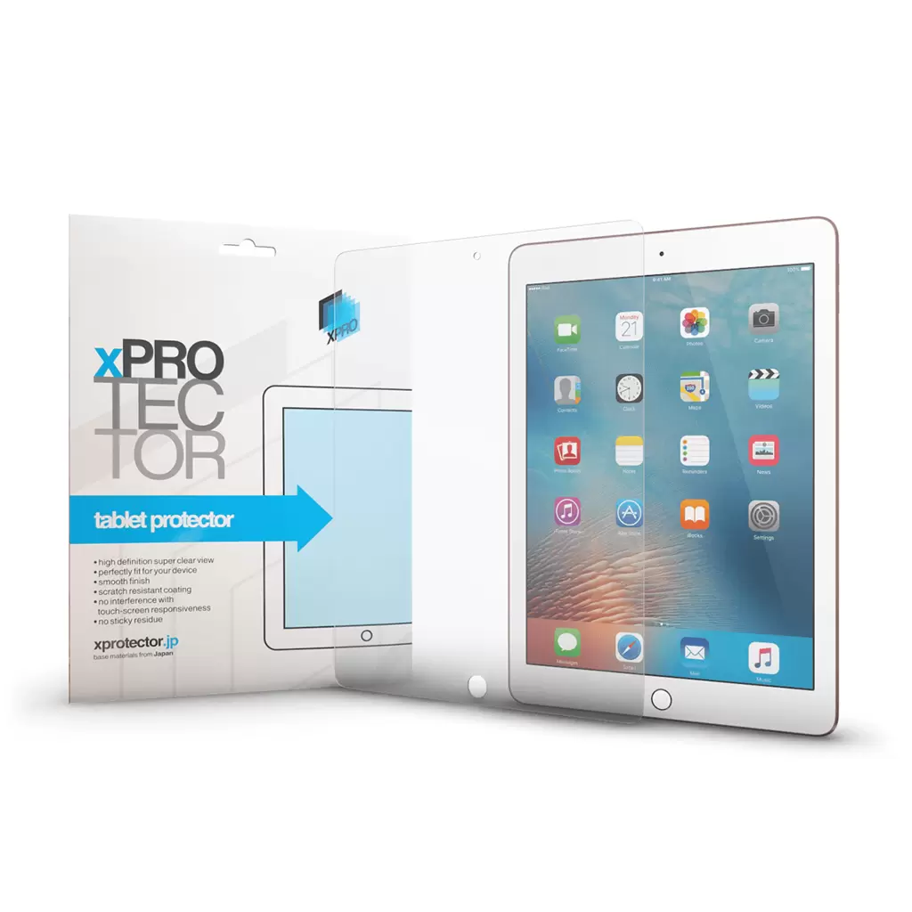 XPRO™ Tempered Glass 0.33mm kijelzővédő üveg / üvegfólia Apple Ipad Mini 5 2019 készülékhez 0.33mm vastag edzett üveg